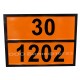 Табличка опасный груз  30-1202 (дизель)